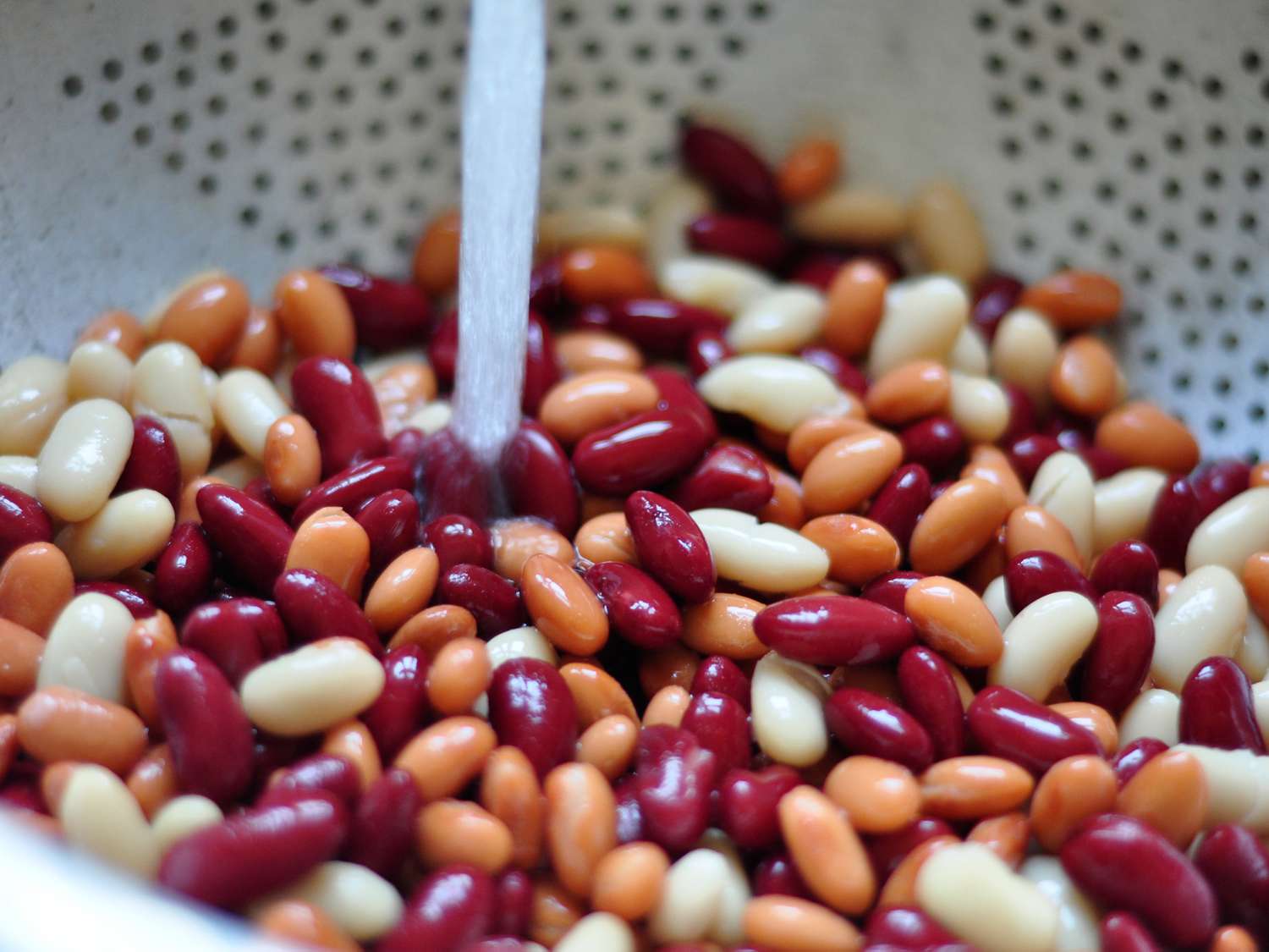 kidney beans drained and rinsed